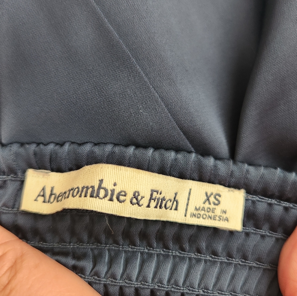 Abercrombie & Fitch Women's Mini Blue Dress Size (XS).   D07 - Picture 6 of 16